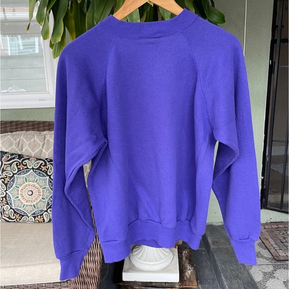 Vintage 90s Pannill Cat Crewneck Sweatshirt - Picture 2 of 5